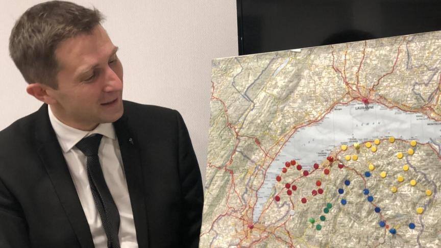 Sous-préfet de Thonon depuis mai dernier, Emmanuel Coquand a rendu visite à la quasi-totalité des maires du Chablais.