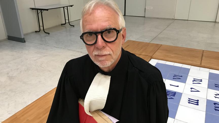 Marc Dufour défend régulièrement des dossiers au tribunal d’Annecy.