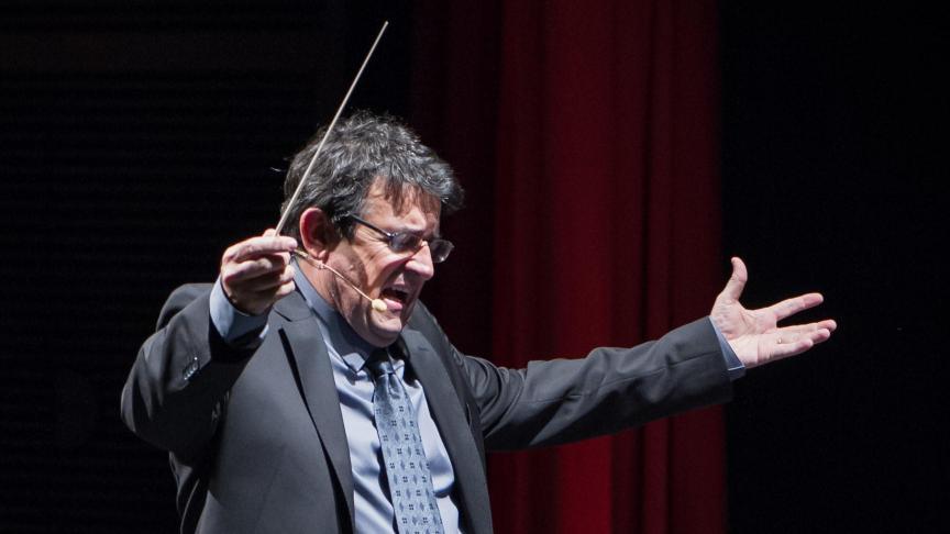 Alain Goy a mené une double carrière : d’abord dans l’ingéniérie civile, puis en tant que chef d’orchestre.