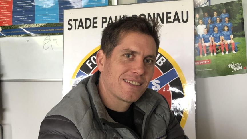 Fabrice Margaine, 41 ans, a pris la présidence du club en 2018, à la suite de Philippe Lachaise.