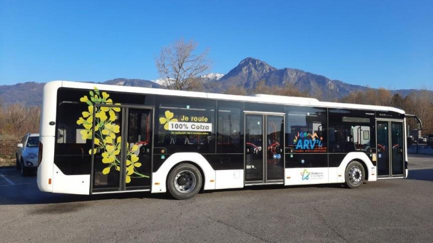 Les nouveaux bus «propres» d’Arv’i sont en circulation depuis le mois de décembre 2022.