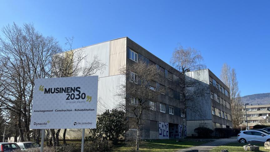 Dynacité est le premier bailleur social de Valserhône avec un parc de 1506 logements sociaux.