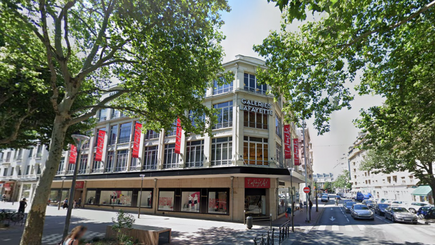 L’enseigne de Chambéry fait partie des 26 magasins concernés par la mise sous sauvegarde des Galeries Lafayette.