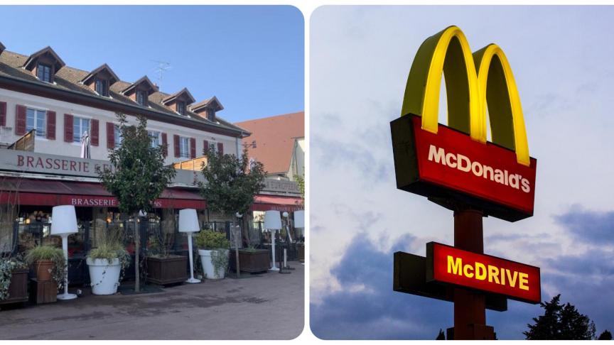 La Brasserie des Européens à Annecy serait visée par McDonald’s pour y ouvrir un restaurant.