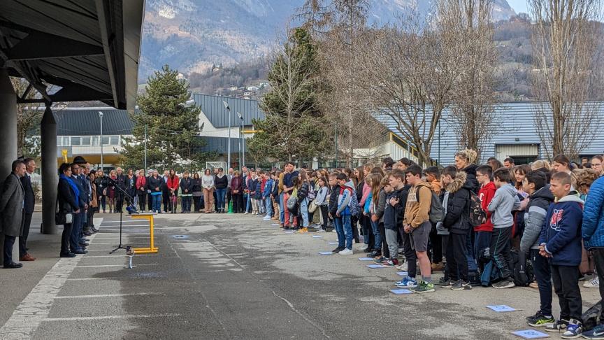 La minute de silence a été «de qualité» selon Pap Ndiaye.