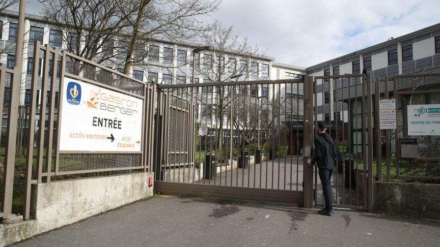 Le drame s’est produit au lycée Gaston Berger, àLille.