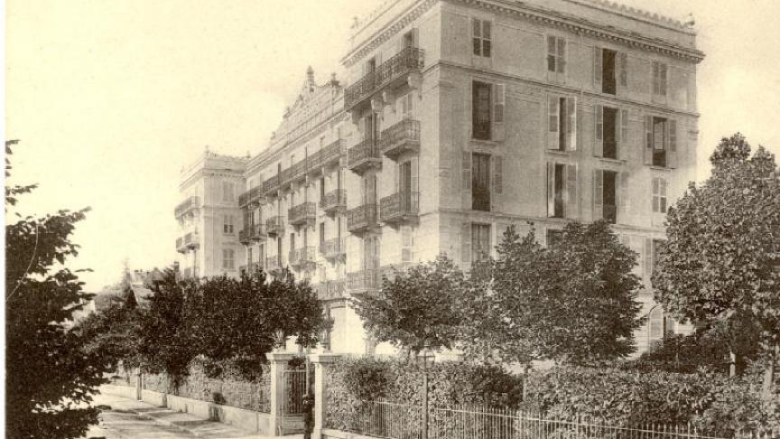 L'hôtel Beau-Site dans les années 1900. Photo d’archives