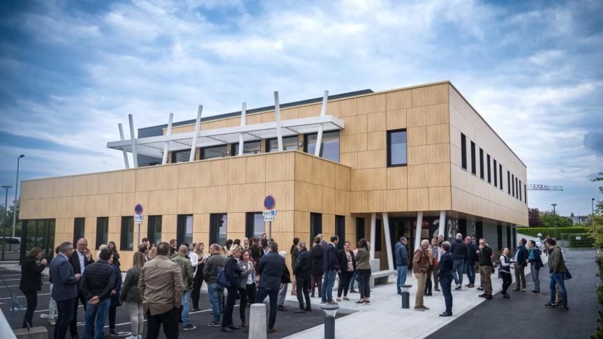Le Centre médical du Chablais a inauguré son second bâtiment samedi 13 mai.