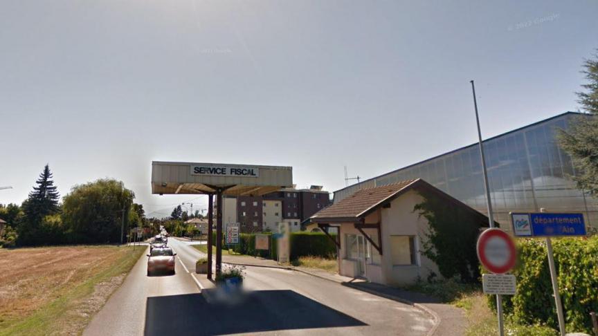 La douane de Vireloup vue du côté suisse. ©Google Streetview