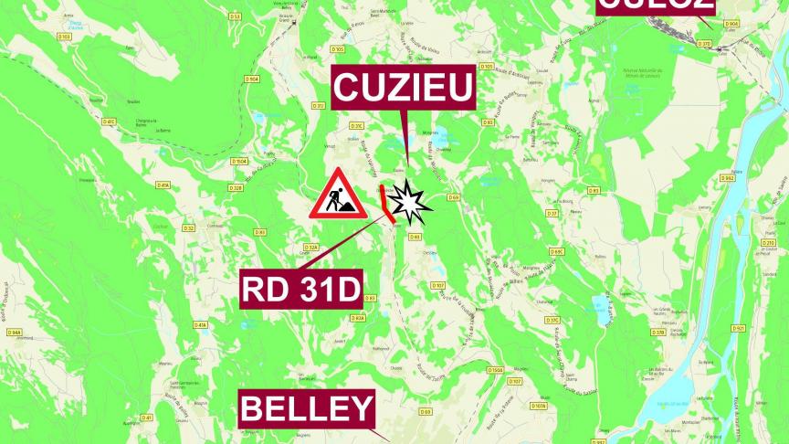 Le drame s’est produit dans la bas-Bugey, entre Culoz et Belley, non loin de Virieu-le-Grand.