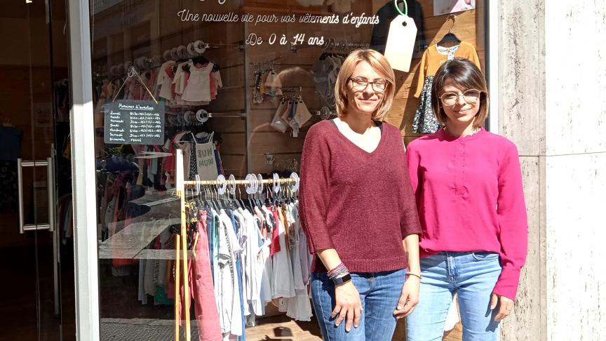 Rumilly elles donnent une seconde vie aux vetements pour enfants L Essor Savoyard