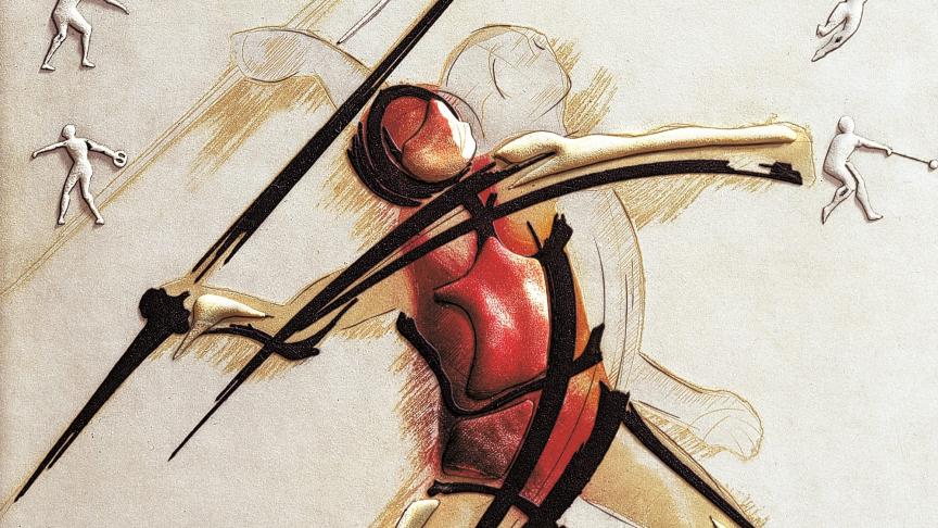 Peter Phillips - Jeux Olympiques De Munich - 1972 - Lithographie Sur Velin Signee Numerotee