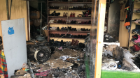 Gros dégâts dans les locaux d’Emmaüs à Bellegarde.