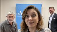 De gauche à droite : Alain Bodart, Fanny Desmidt et David Guévart.
