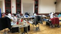 Dix lits, cinq infirmières, la collecte fut fluide et réalisée en parfait respect des règles sanitaires.