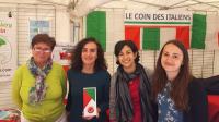Le Comites tente de se faire connaître pour pouvoir aider les expatriés à garder un lien avec leur pays d’origine, comme ici au marché italien de Chambéry.