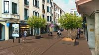 La rue de la Paix va être pavée entre la rue Carnot et la rue du Président Favre.