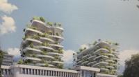 Le projet de deux tours de huit étages par Vincent Callebault, architecte belge installé à Paris, avait été retenu après une consultation auprès des Aixois en février 2019.