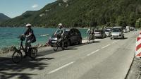 Le collectif propose des animations tout autour du lac d’Annecy.