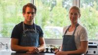 Perrine Besançon et Corentin Cheylus sont à la tête d’une équipe de cinq personnes.