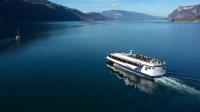 L’activité a été au ralenti sur le lac du Bourget, mais elle a repris à un rythme de trois jours par semaine plus le week-end.