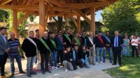 De nombreux Compagnons ont fait le déplacement pour être présents aux côtés d’Aurélien De Guio.
