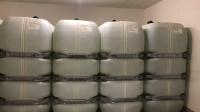 Dans l’abri du poste de commandement de Meyrin, 10 000 litres d’eau sont stockés au cas où... Il y a également de la nourriture pour 200 personnes pendant trois semaines.