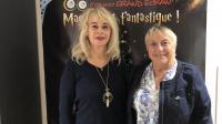 Nadine Kakon, responsable du service culture et Dominique Court, adjointe aux affaires culturelles.