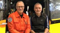 Richard Gilles et Lionel Breuil sont intervenus ensemble pour sauver Gaëlle Cavalié, en mai 2013.