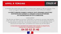 Le numéro à appeler est le 04 50 52 31 46.