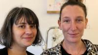 Morgane Craye, de l’association Ostara et Eva Bayle, de l’antenne Nous Toutes 74 - La Soro.