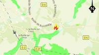 A Amancy, le feu a pris dans un corps de ferme situé dans le lotissement des Noyers.