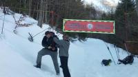 Les agents en plein balisage début décembre.