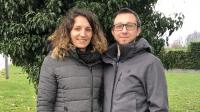 Célia Vendier et Mathieu Guillermont gèrent, en couple, le restaurant Zaino de Saint-Cergues.