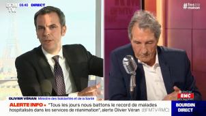 Invité par Jean-Jacques Bourdin, le ministre de la Santé Olivier Véran a réaffirmé l’importance du confinement dans la lutte contre le coronavirus.