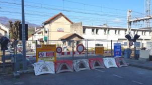 Situé sur l’avenue de Tresserve, le passage à niveau sera fermé jusqu’à la fin du confinement.