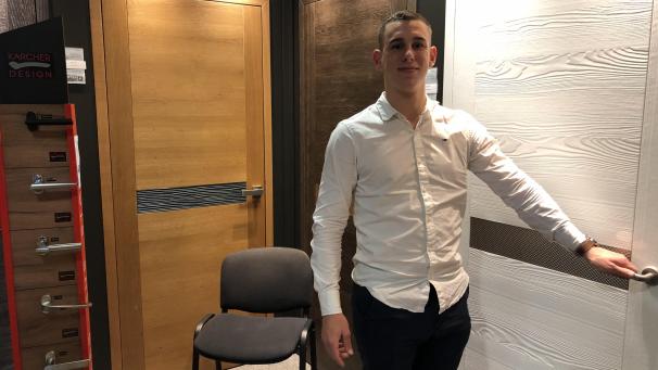 Lucas Chabaud avait moins de trois ans d’expérience comme vendeur en mensuierie quand il a décidé de reprendre le magasin de Marin.