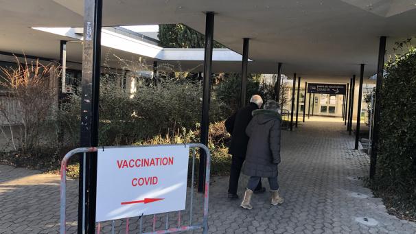 Le centre de vaccination de la Grangette à Thonon est fermé depuis lundi 28 février.