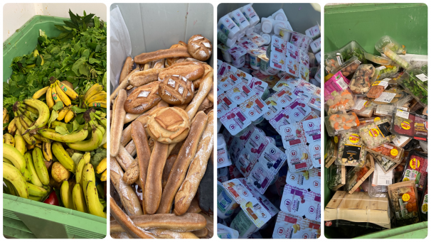 Chaque semaine les produits alimentaires s’amoncellent dans les poubelles des supermarchés du Chablais.