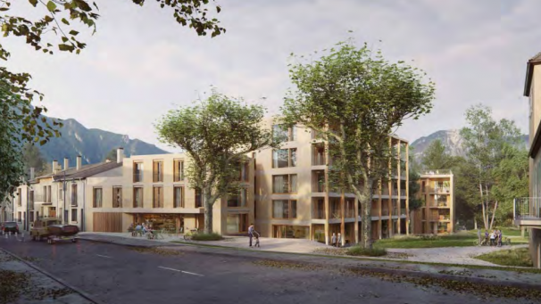 Le projet doit laisser une grande place à la nature pour présever le parc actuel.