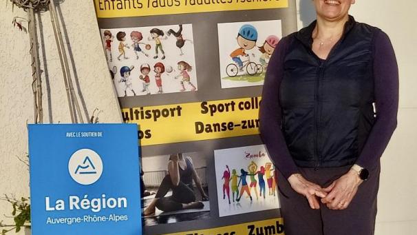 Katia Bélien, maman du paracycliste Florian Chapeau, a fondé l’association Sport